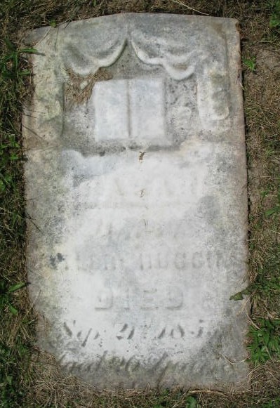 Sara Huggins tombstone